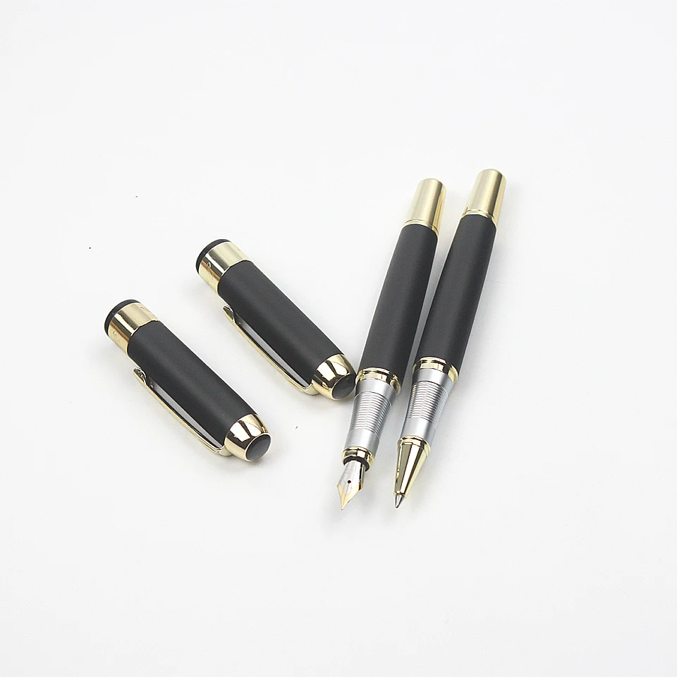 Jinhao250 Роскошные Металлические авторучки металлическая подарочная коробка синие