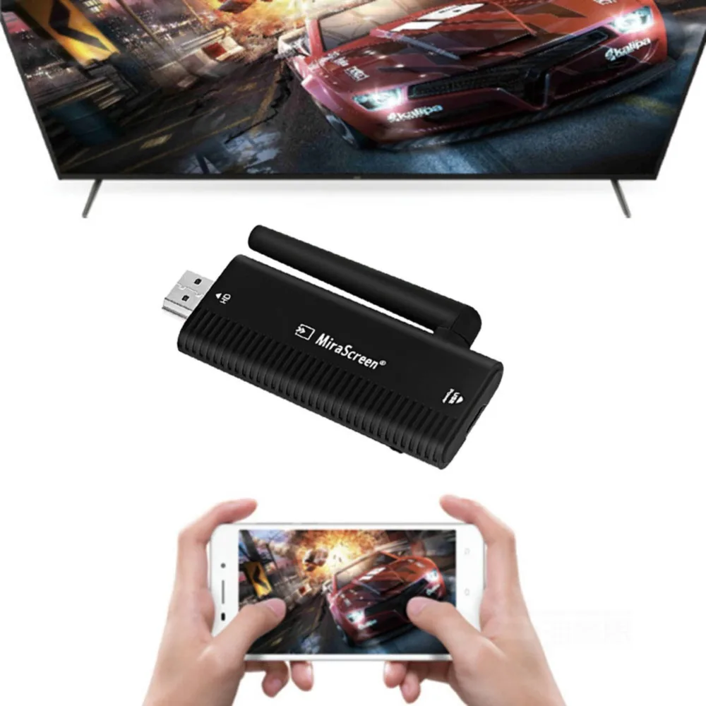ECos приемник mirascreen HDMI P 1080 DLNA Airplay Wi Fi Дисплей ключ для оконные рамы Andriod ISO ТВ SB4