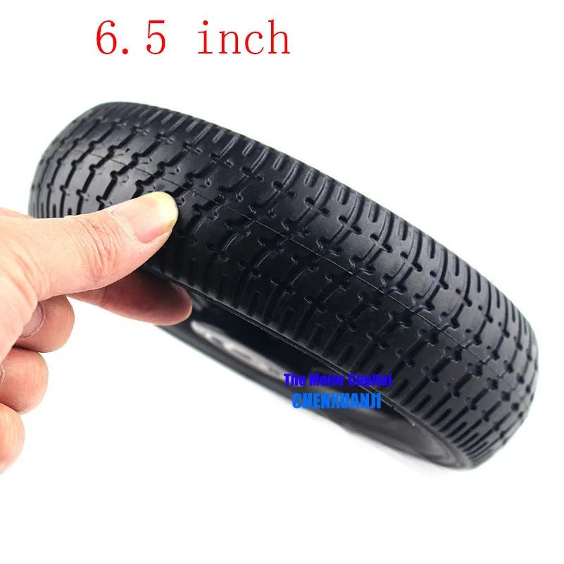 High peiformance 6.5-inch Explosion proof wear tyre wheels solid resistance for electric scooters Baby carriage | Автомобили и