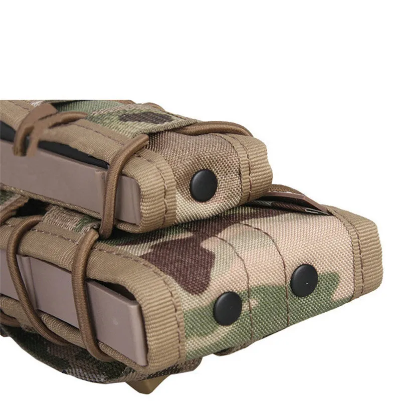 Тактический 5 56 двойной мешочек для винтовки M4 / M14 AK /G3 пистолет M92 /1911/HK45 Мультикам