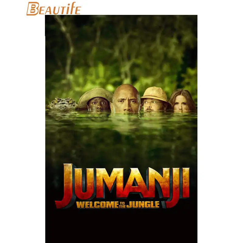 Горячая Распродажа на заказ Jumanji: Добро пожаловать в джунгли плакат для украшения