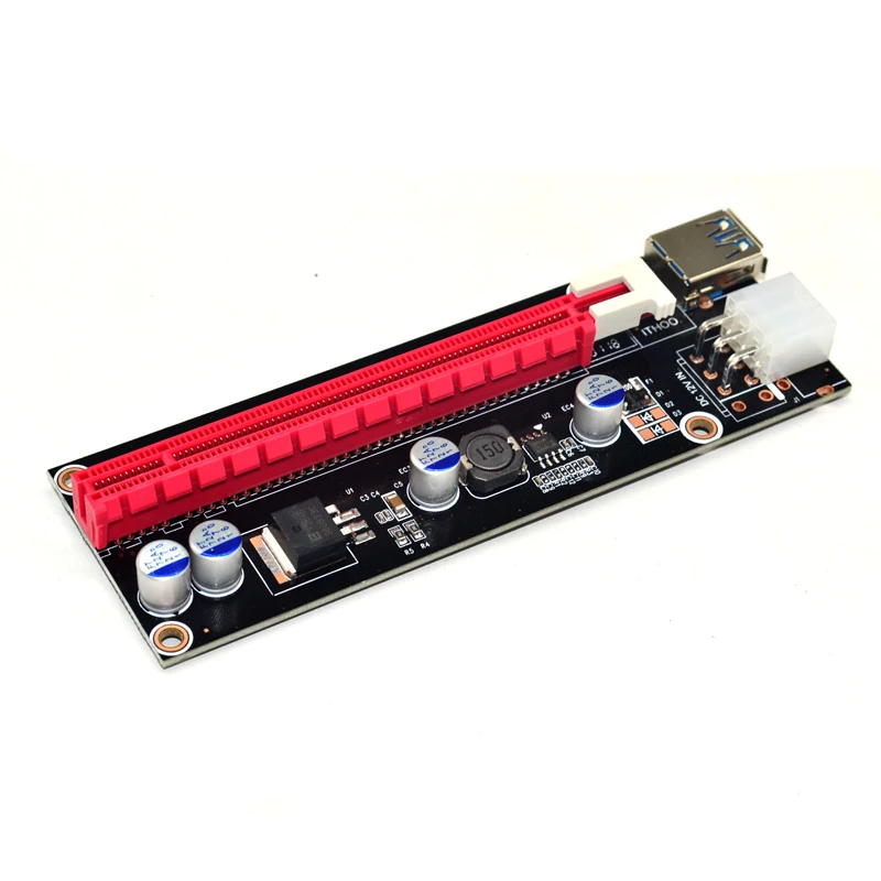 Новый супер стабильный 60 см PCI E Express 1x до 16x видеокарта расширитель переходника