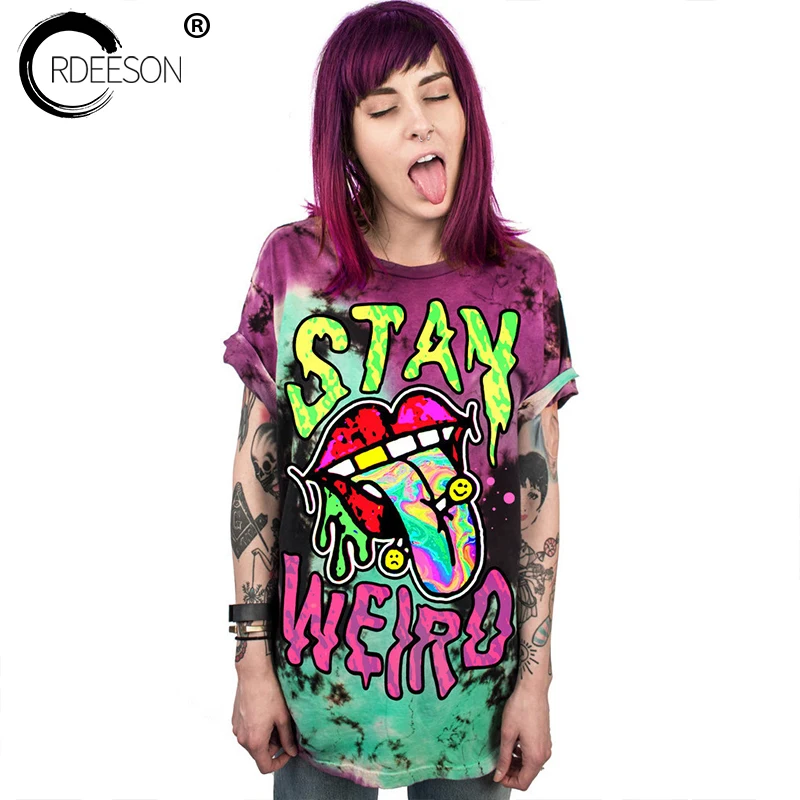 ORDEESON 2017 летние костюмы на Хэллоуин для женщин модная повседневная футболка с