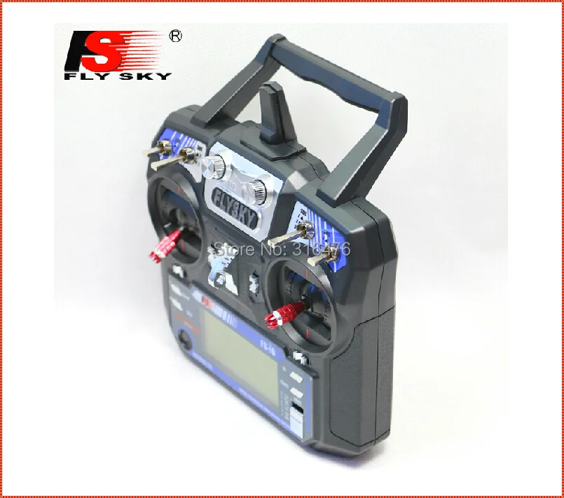 Новейшая Версия FS FlySky FS-i6 2 4G 6ch передатчик и приемник ЖК-экран для