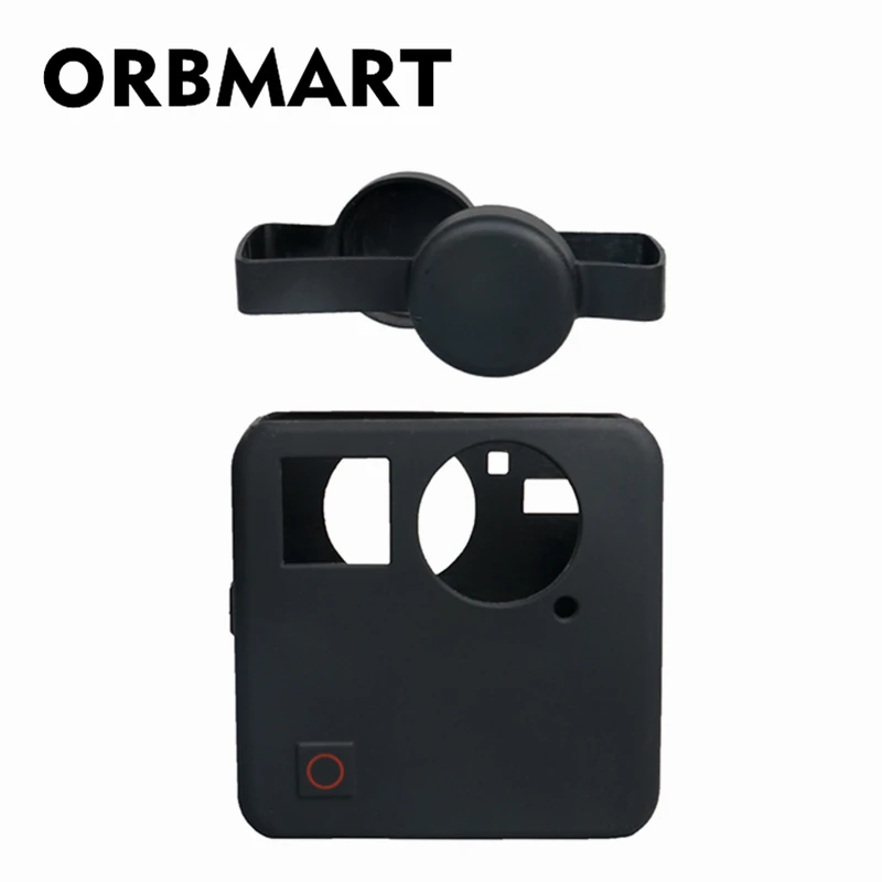 Резиновый силиконовый защитный чехол для объектива + набор крышек Go Pro GoPro Fusion 360