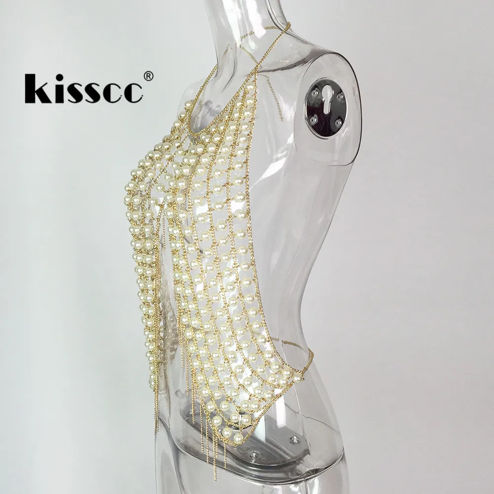 Женский укороченный топ на бретельках с открытой спиной металлическими