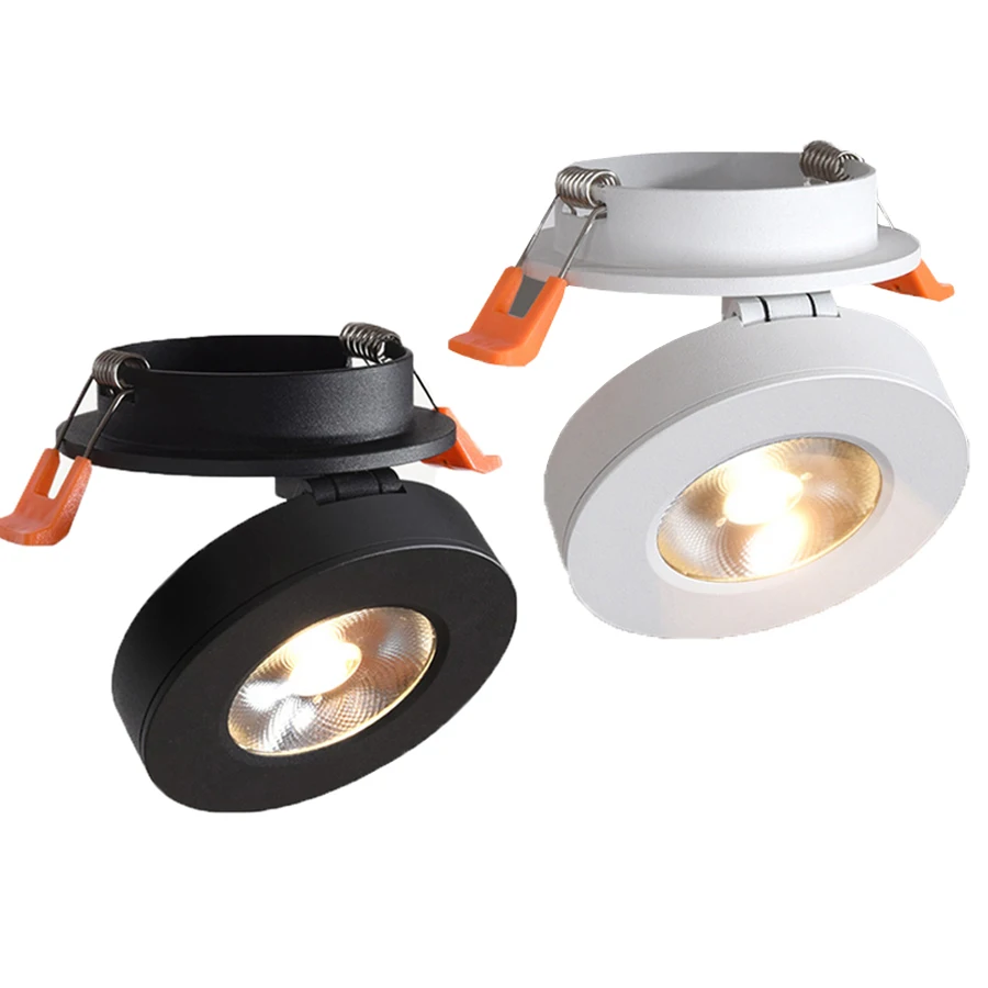 

Thrisdar Rotatable Mini Recessed COB LED Downlight 3W 5W 7W Bedroom Kitchen Adjustable LED Ceiling Lamps Spot Light