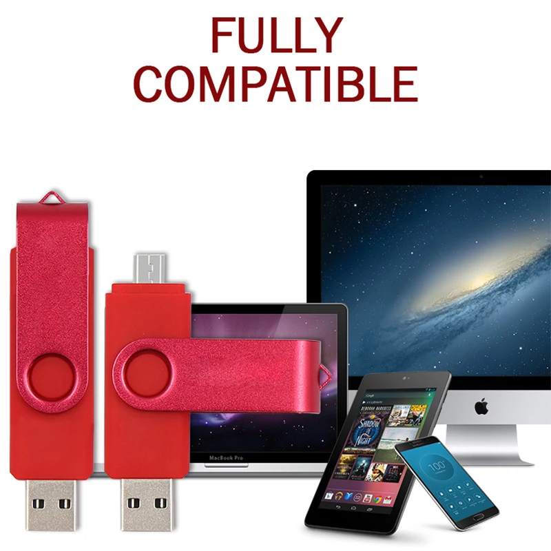 USB 2 0 флеш накопитель OTG usb флэш в 1 4 ГБ 8 16 32 64 128 для android мобильный телефон