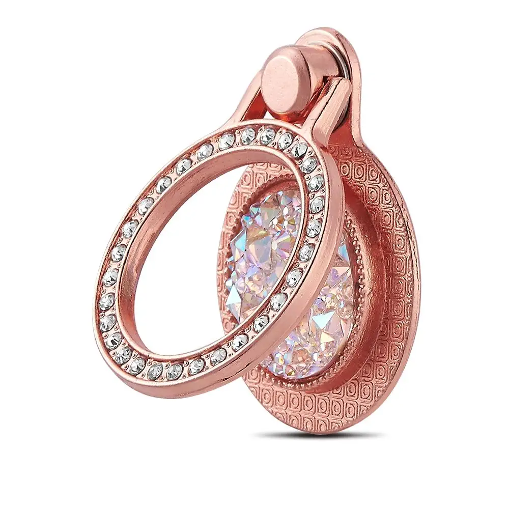 Кольцо на палец держатель телефона Bling Diamond смартфон подставка для iPhone samsung