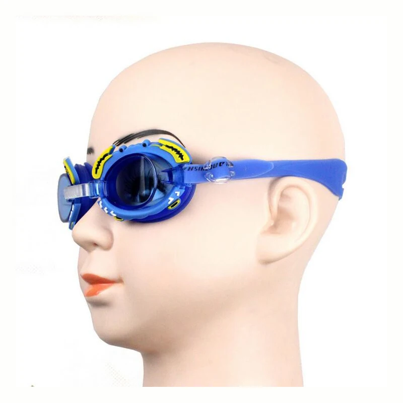 Детские плавательные очки для детей анти туман плавание оптические мальчиков и