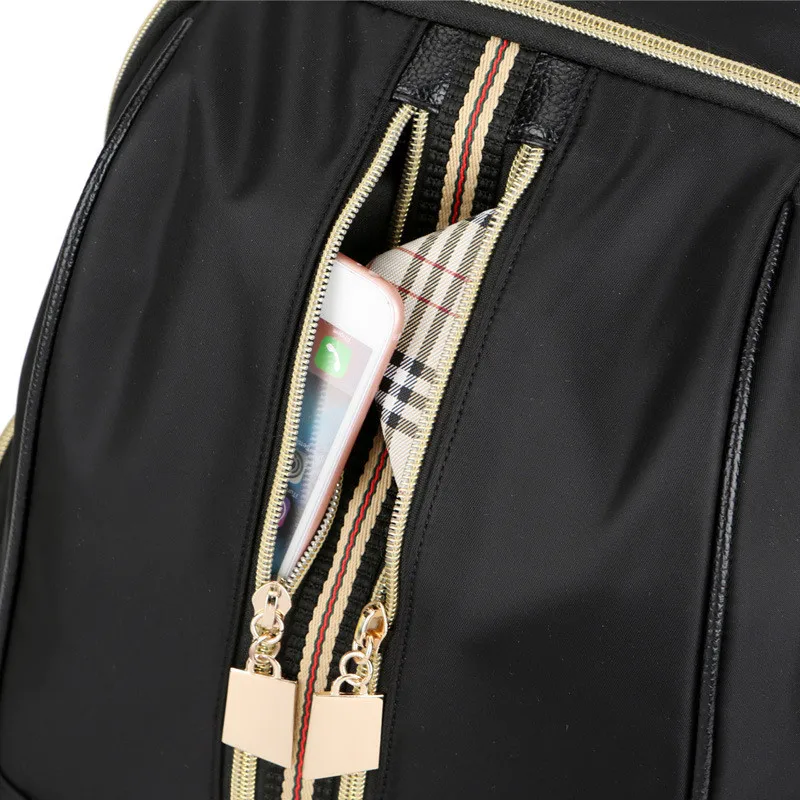 2019 Casual USB Charging Backpack Women Black Waterproof School Bags for Teenage Girls High Quality Fashion Travel Tote | Багаж и сумки