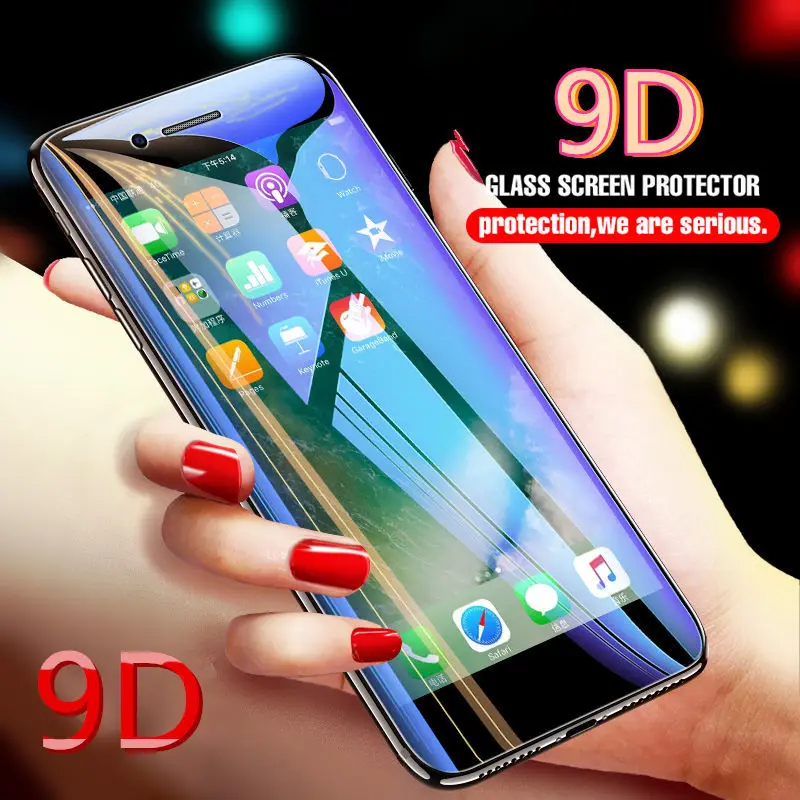 9D Защитное стекло для xiaomi A2lite полностью черное закаленное RedmiK20 K20pro 9H 2.5D защита