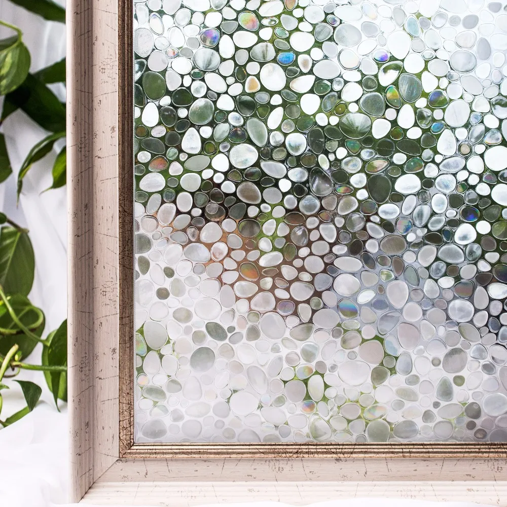 CottonColors Window Films премиум Без Клея Статические 3D Декоративные Конфиденциальности