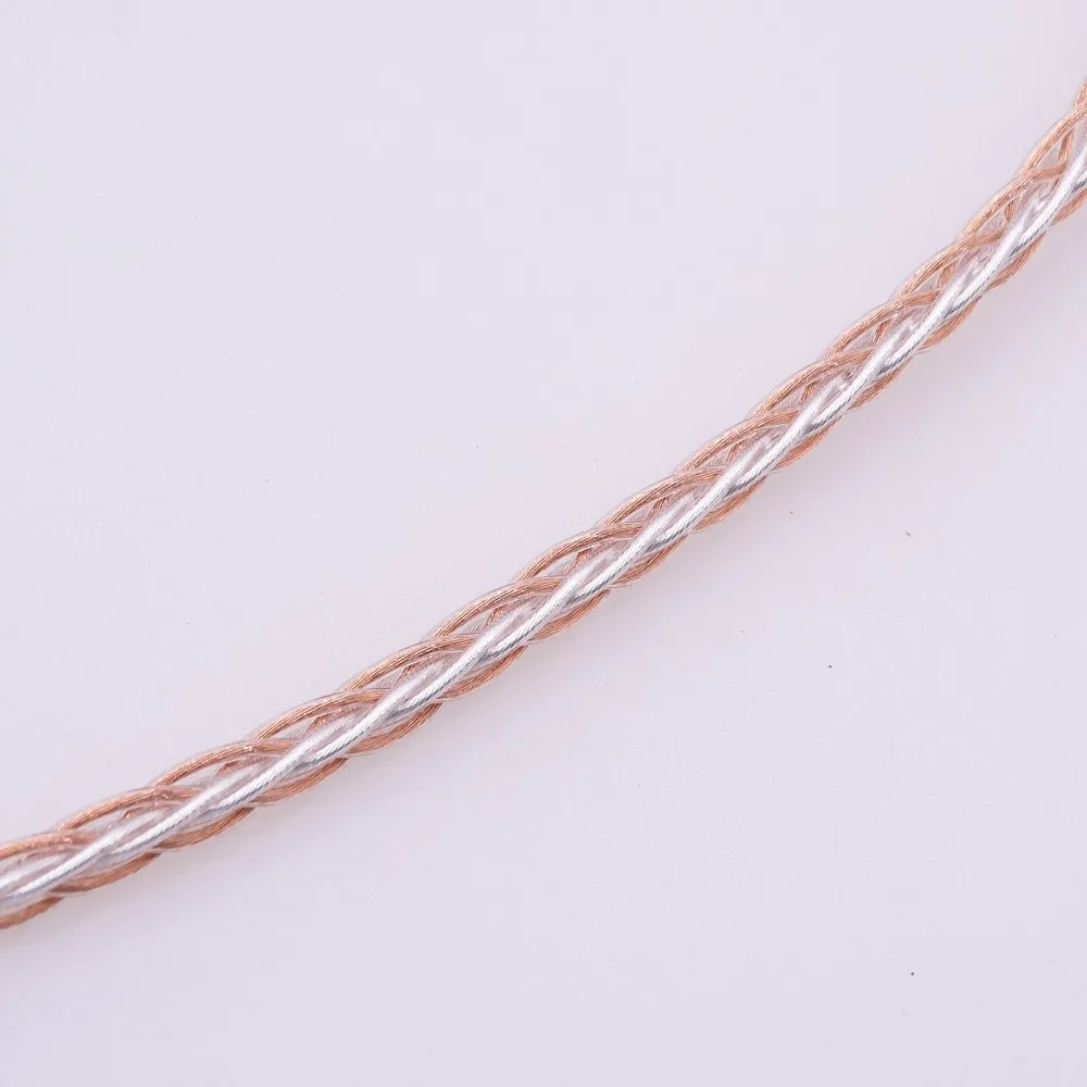 1 м 8 ядер 4 + Hybrid 5N pcocc copper 8*19*0 мм аудиокабель для наушников сменный обновленный