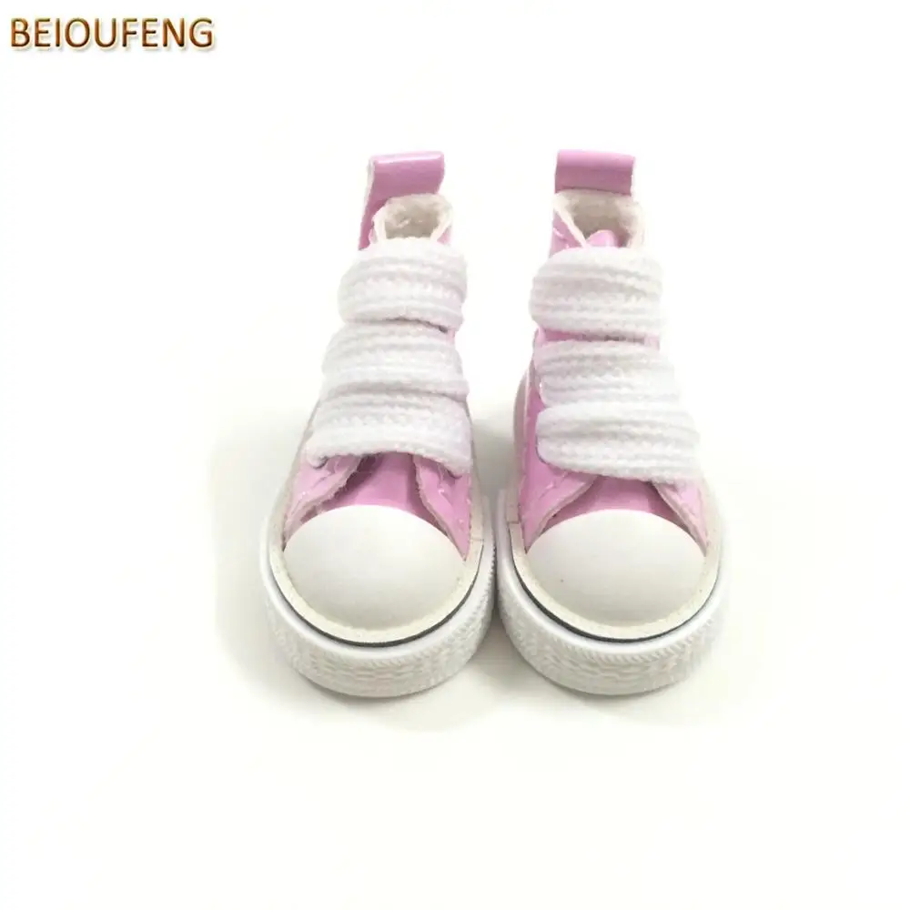 Beioufeng 3.8 см кукла Сапоги и ботинки для девочек для Блит игрушки куклы, 1/8 BJD Обувь для Блит azone кукла, pu Спортивная обувь Сапоги и ботинки для девочек со шнурками для Куклы