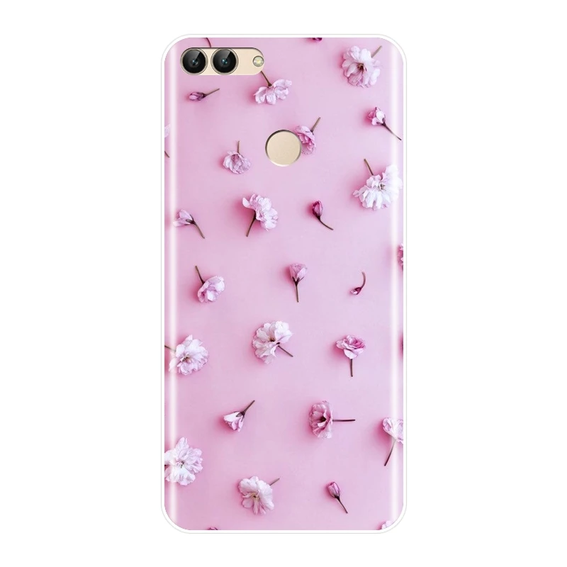 Задняя крышка для Huawei P10 P20 P8 P9 Lite 2017 силиконовый чехол с розами телефона Pro P Smart Plus