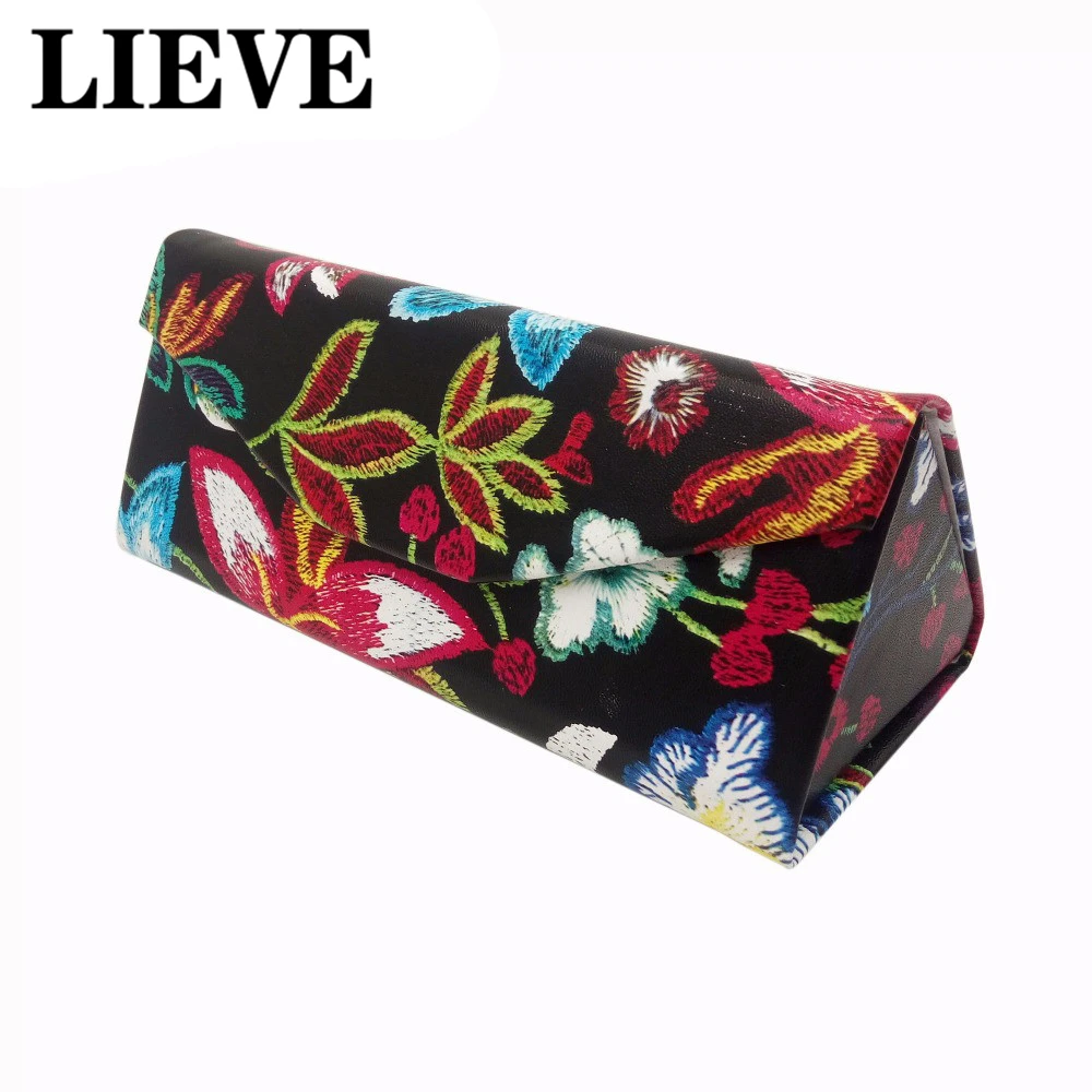 LIEVE 2018 Fashion manual folding design glasses box ladies men's universal | Аксессуары для одежды