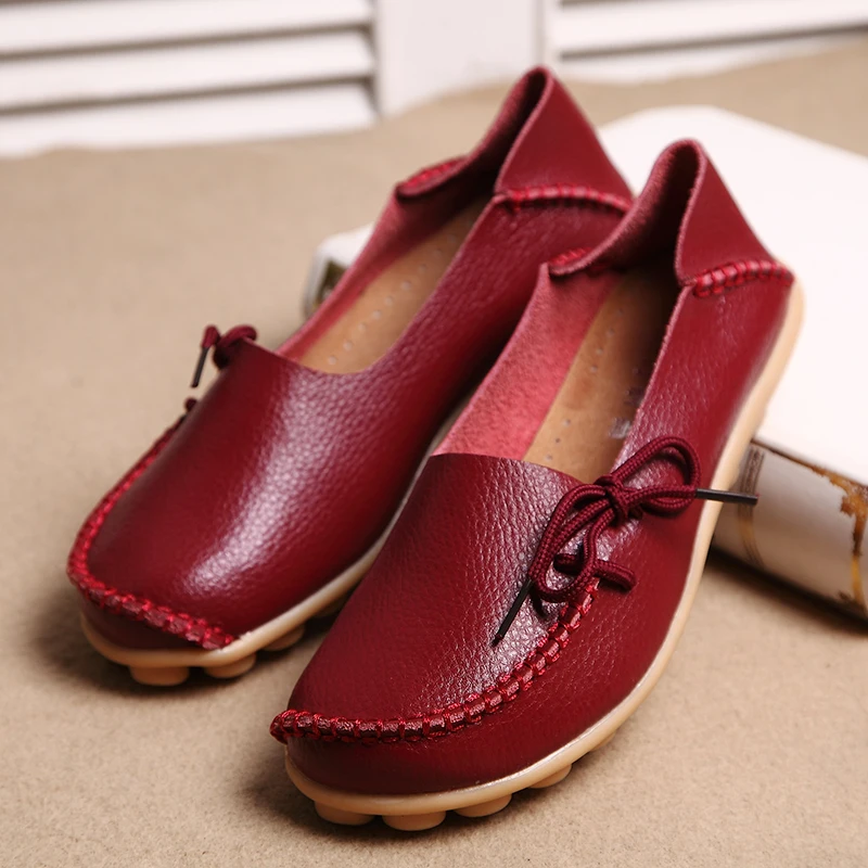 Для женщин повседневные Лоферы Высокое качество модные горох Обувь Лето 2017 г.