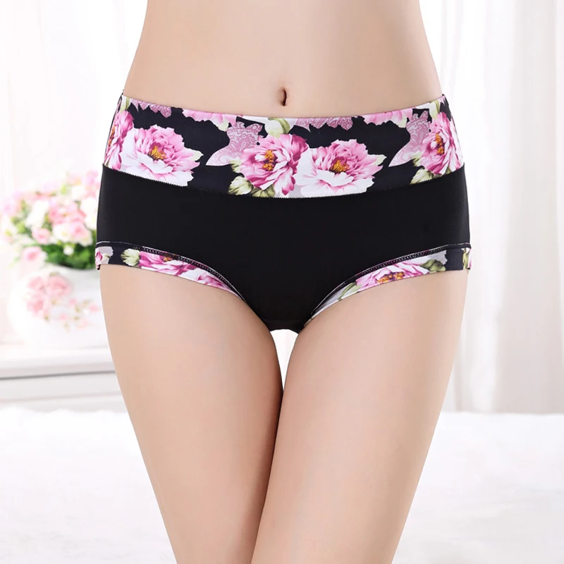 Трусы женские из модала 3 шт./лот большие размеры 4XL