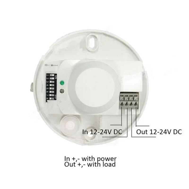

SK-701 DC 12V-24V 5.8GHz Microwave Radar Sensor Body Motion HF Detector Light Switch