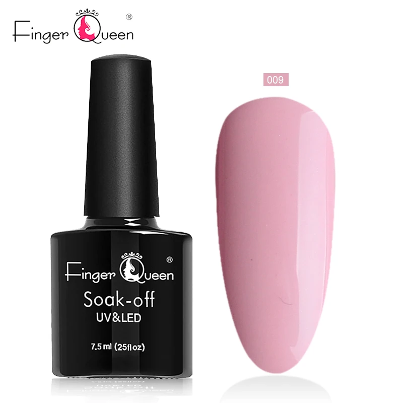 FingerQueen известный бренд Led гель 1 шт. 7,5 мл 26 цветов лак Блестящий УФ гель для ногтей прочный клей высокого качества ногтей - Цвет: GEL-03