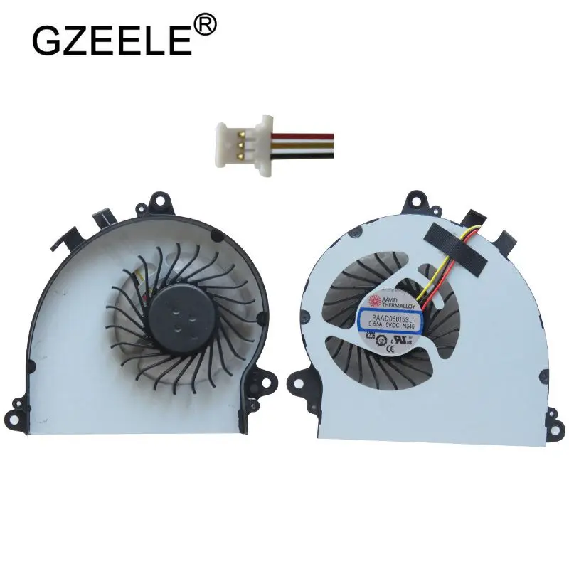 GZEELE NEW cooling fan for MSI GS70 GS72 MS-1771 MS-1773 UX7 7G-700 CPU GPU cooling fan cooler PAAD06015SL N184 N346 PAAD06015S