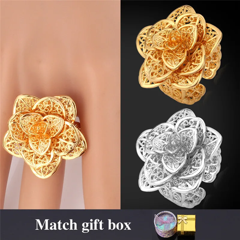 Обручальные кольца для женщин Винтажные Ювелирные изделия свадебные с цветами