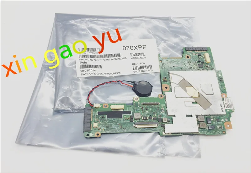 

for DELL LATITUDE ST ST2 Tablet MOTHERBOARD P / N: 70XPP 070XPP 70XPP
