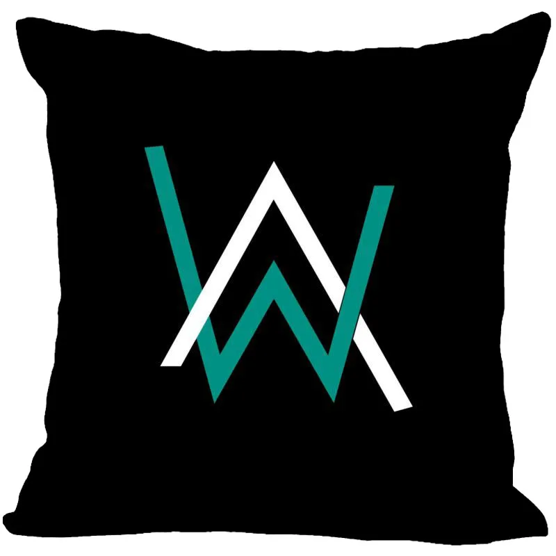 15 Заказная наволочка Alan Walker квадратная Подушка на молнии крышка 40X40cm45X45cm(две стороны) напечатать ваши фотографии классные наволочки для подушек - Цвет: 15