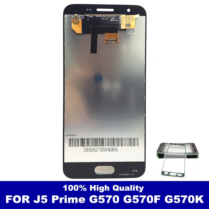 100% протестированный ЖК-дисплей для Samsung Galaxy J5 Prime G570 G570F G570K G570L с сенсорным экраном