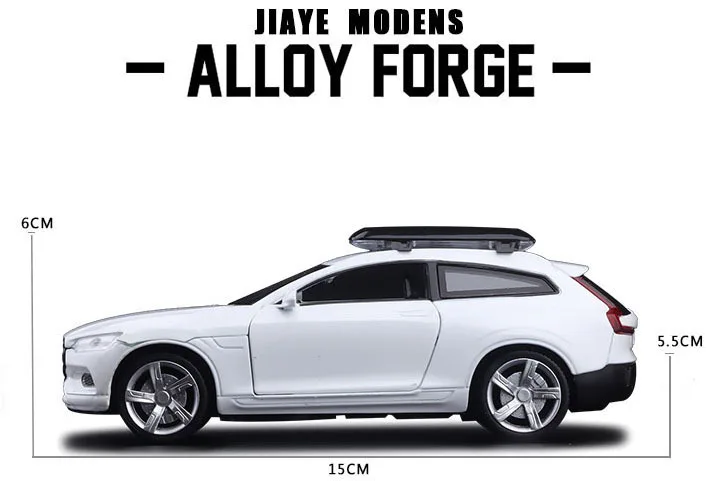 Модель высокой модели 1:32 Volvo XC Coupe изысканные игрушки из сплава модель автомобиля