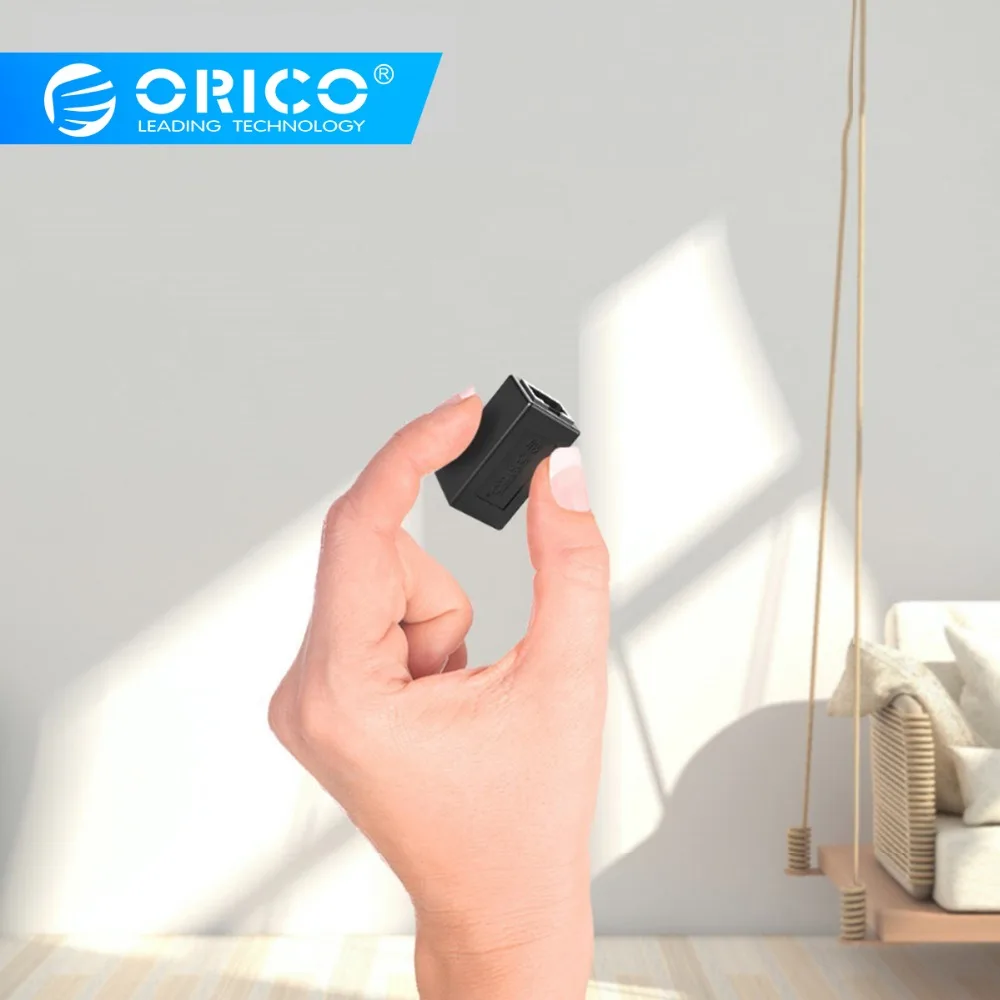 ORICO PUG MTM RJ45 Женский к Famale сетевой разъем LAN адаптер Ethernet кабель удлинитель