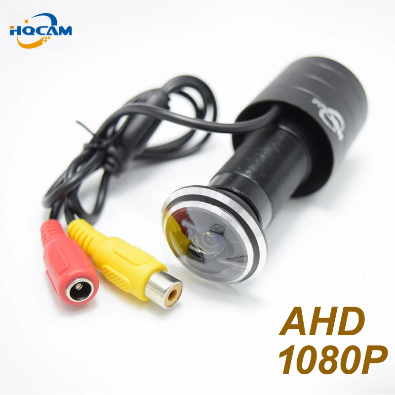 HQCAM 1080P Мини AHD камера 1 78 мм объектив рыбий глаз 2000TVL 2 0 мегапиксельная