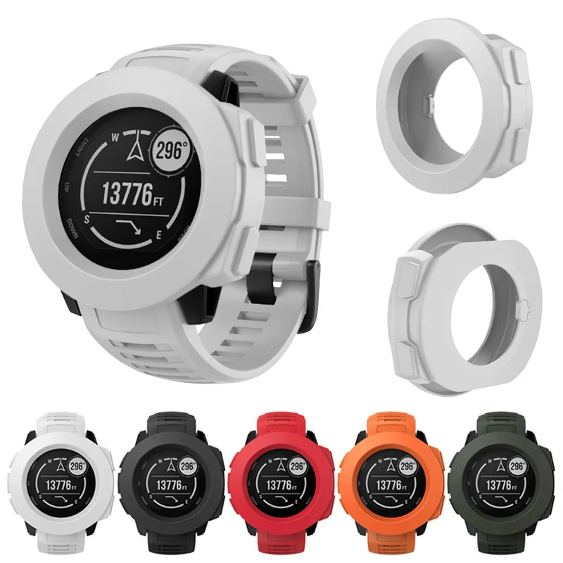 Смарт-часы силиконовый чехол защитная рамка защитный для Garmin Instinct новое
