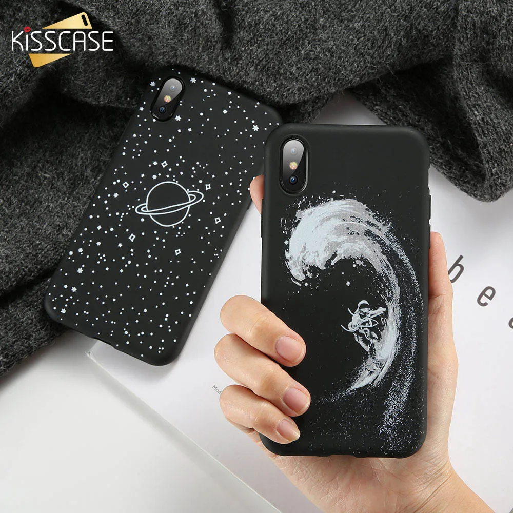 Чехол для телефона Xiaomi Redmi Note 5 8 8Pro KISSCASE Moon Stars 4X 4 6 Pro мягкий чехол из ТПУ 6A 5A Plus |