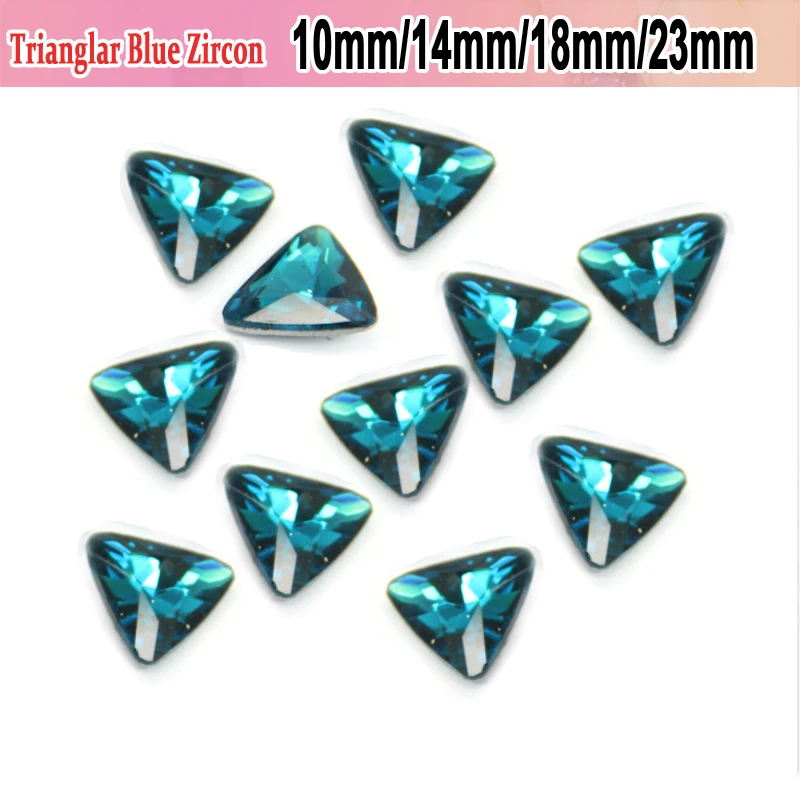 Синий Циркон DIY свадебное платье ювелирные изделия и украшения одежды