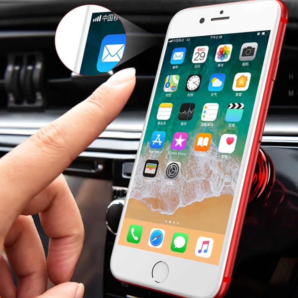Универсальный магнитный держатель для телефона 360 градусов с gps кошкой, автомобильный держатель с присоской, многофункциональный навигационный кронштейн