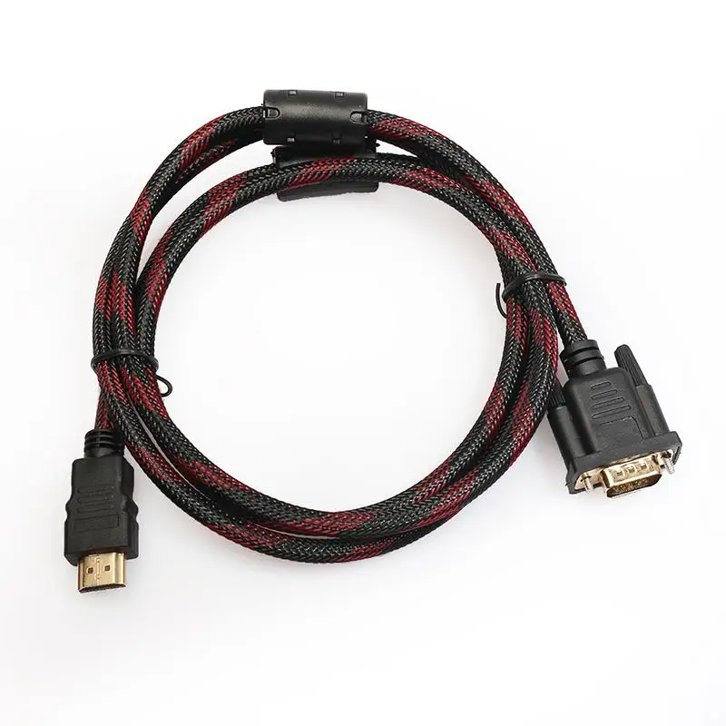 Кабель HDMI VGA 1 5 м кабель провод для настольного компьютера ноутбука планшета Full HD