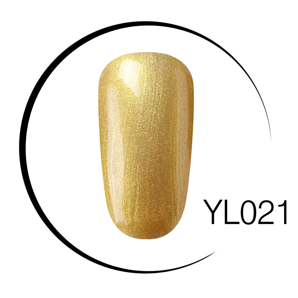 YL021 Elite99 Гель-лак для ногтей высокого качества для маникюра, салонов, 10 мл, зеленый цвет, отмачиваемый органический УФ-светодиодный Гель-лак для ногтей - Цвет: YL021