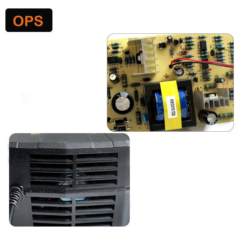 OPS DC240V выход 83V 5.5A вольт свинцово-Кислотное зарядное устройство 72В 50AH для