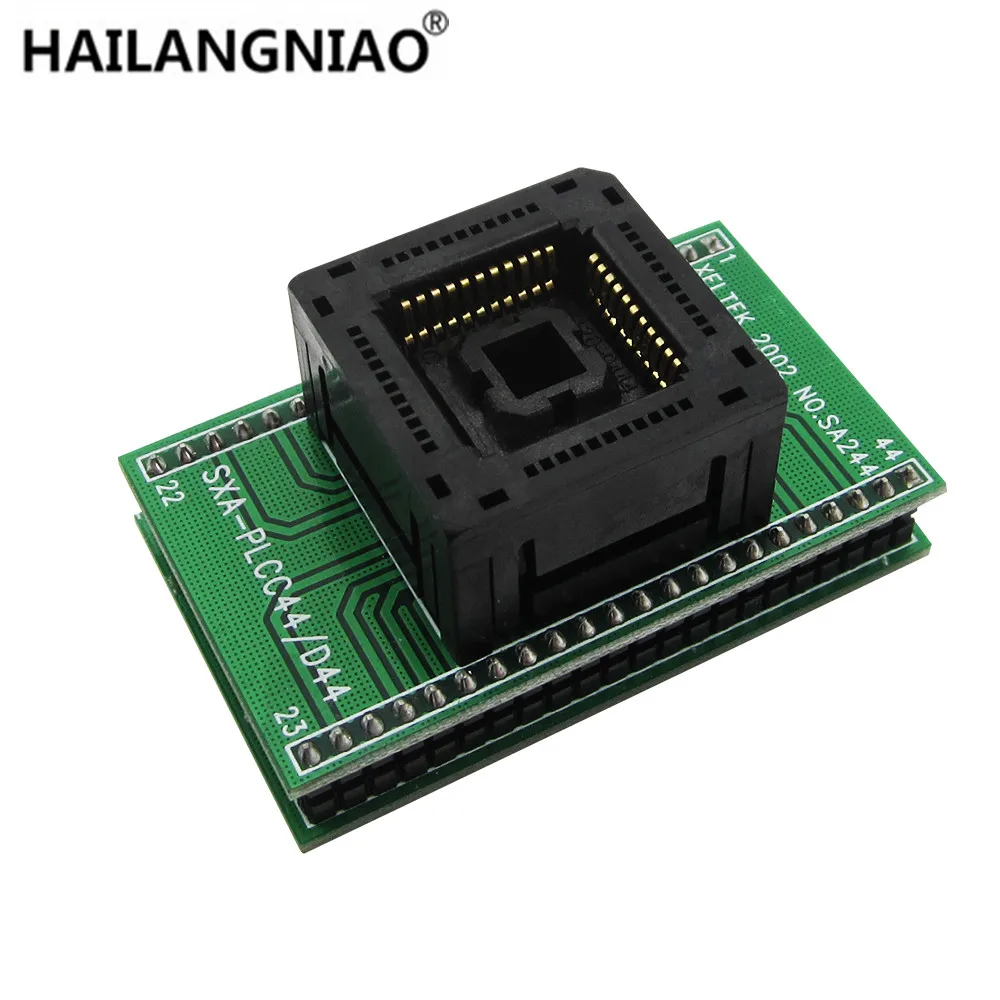 PLCC44 К DIP44 IC программирующий адаптер тестовая розетка микросхемы|adapter chip|adapter icadapter