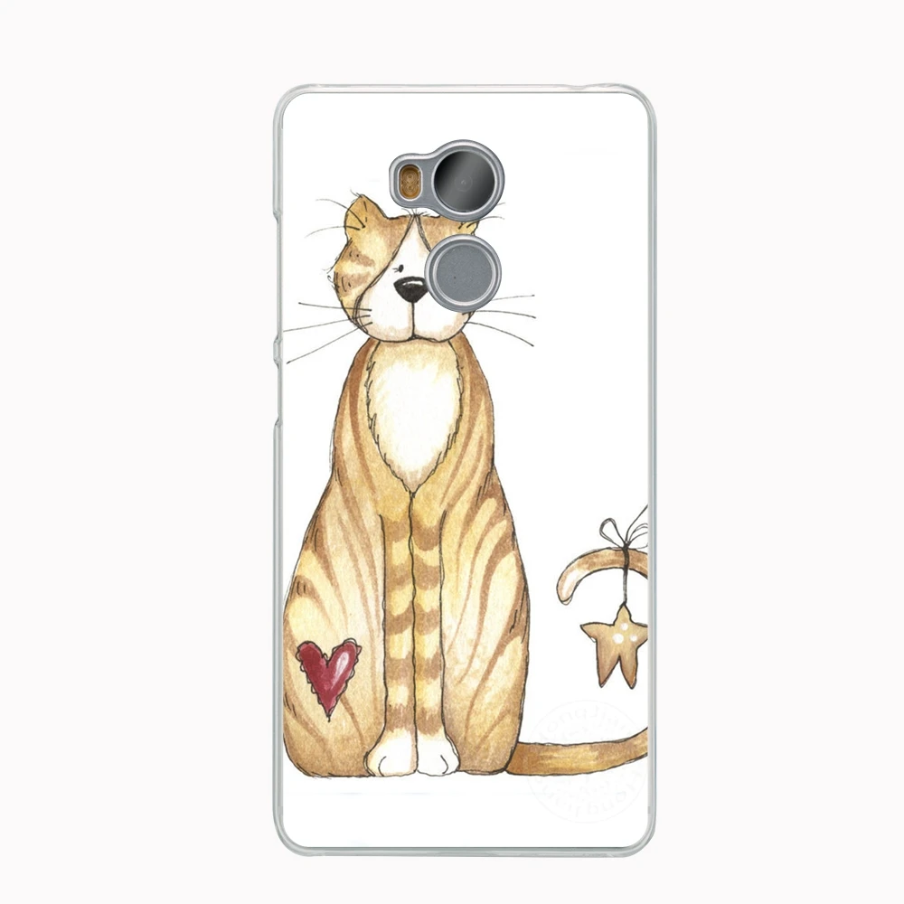 HAMEINUO чехол для телефона с изображением синей Луны милыми котятами Xiaomi redmi 4 1 1s 2 3 3s