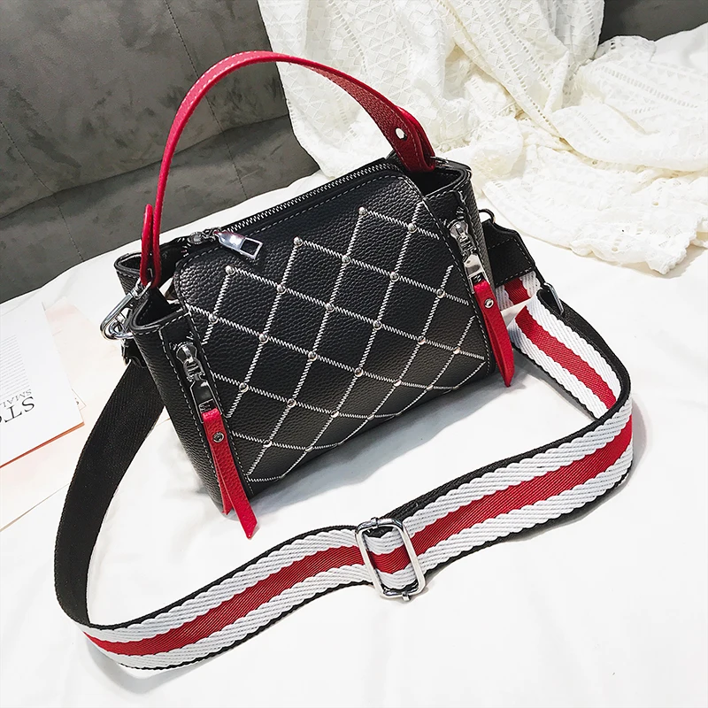 Сумки для женщин 2018 сумки через плечо bolsos mujer sac a main torebki damskie модные заклепки