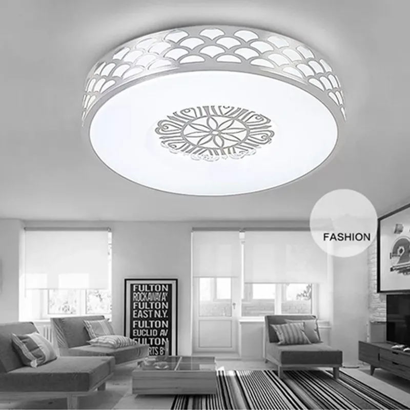 European luxury LED ceiling light lighting modern lamp living room bedroom kitchen surface mount remote control ceiling lamp