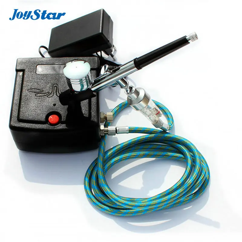 ABEST Аэрограф Двойного действия компрессор в комплекте с фильтром для игрушечных