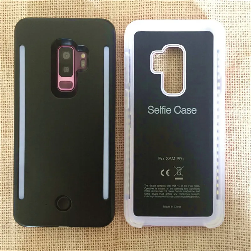 Новое поступление светильник светящийся чехол для телефона для galaxy S10 Plus чехол фото заполняющий светильник артефакт для samsung S9 S8 plus селфи мобильный корпус