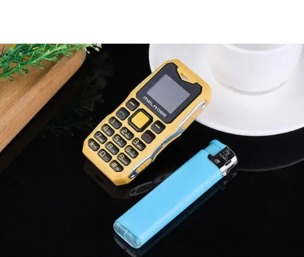 Melrose S10 мини телефон MP3 Bluetooth наушники ультра-тонкий 1,0 дюймов Прочный Открытый противоударный пылезащитный телефон
