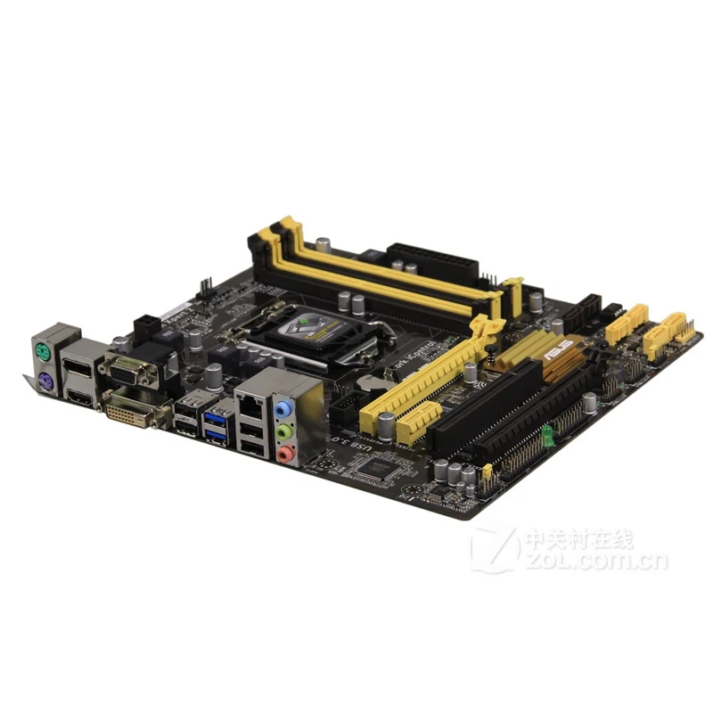 Asus B85M-E настольная материнская плата B85 Socket LGA 1150 i3 i5 i7 DDR3 32G ATX UEFI биос оригинальная б/у материнская плата в продаже