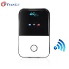 Wi-fi роутер TIANJIE 4G, Lte, беспроводной мини Мобильный Wi-fi, портативный карманный хот-спот, для автомобиля, разблокированный модем 3G 4G со слотом для сим-карты