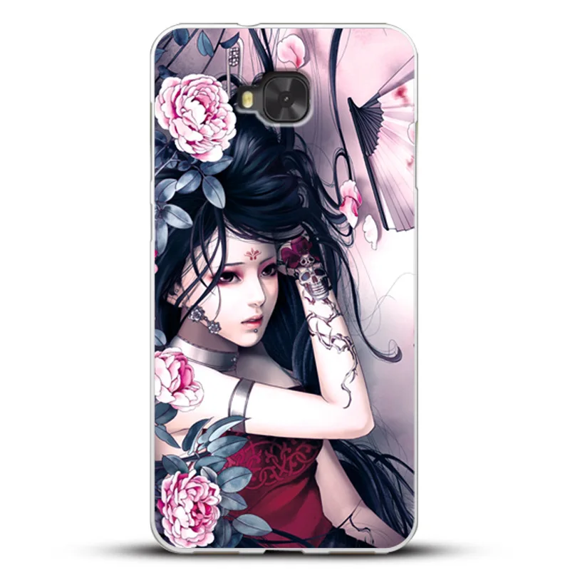 Чехол для Asus Zenfone 4 Selfie ZD553KL мягкий силиконовый чехол на заднюю панель Funda Capa Coque 5 |